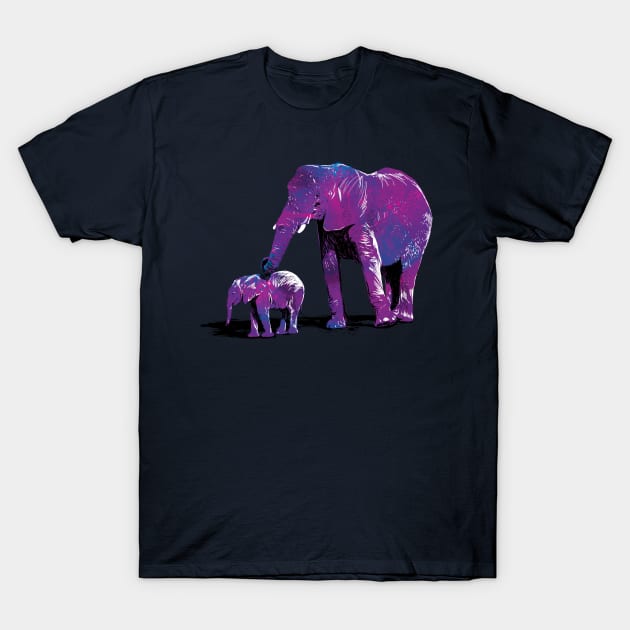 Elephant Momma T-Shirt by polliadesign